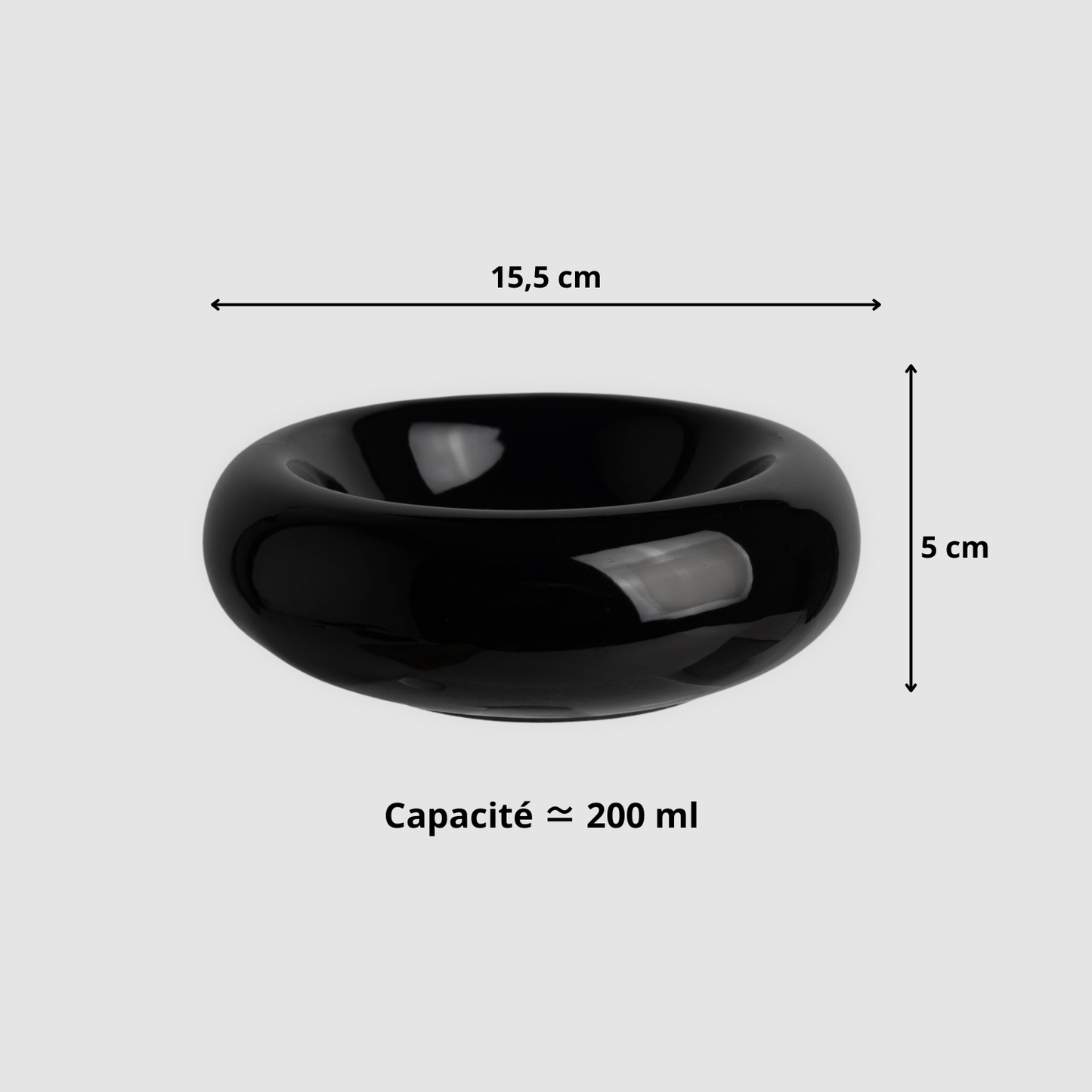 Bol pastel en céramique - Modèle Donut M
