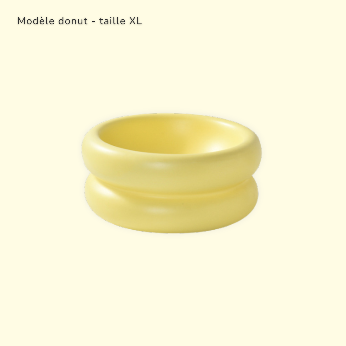 trio Donut pastel pour coin repas animal