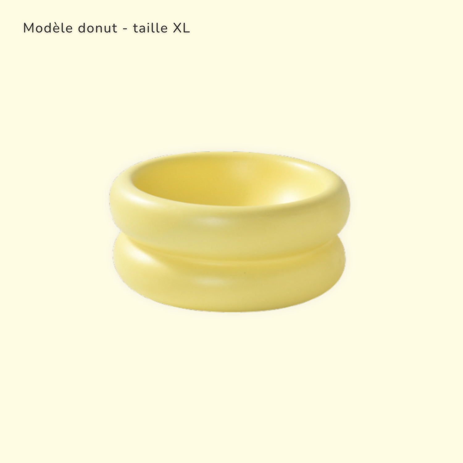 trio Donut pastel pour coin repas animal