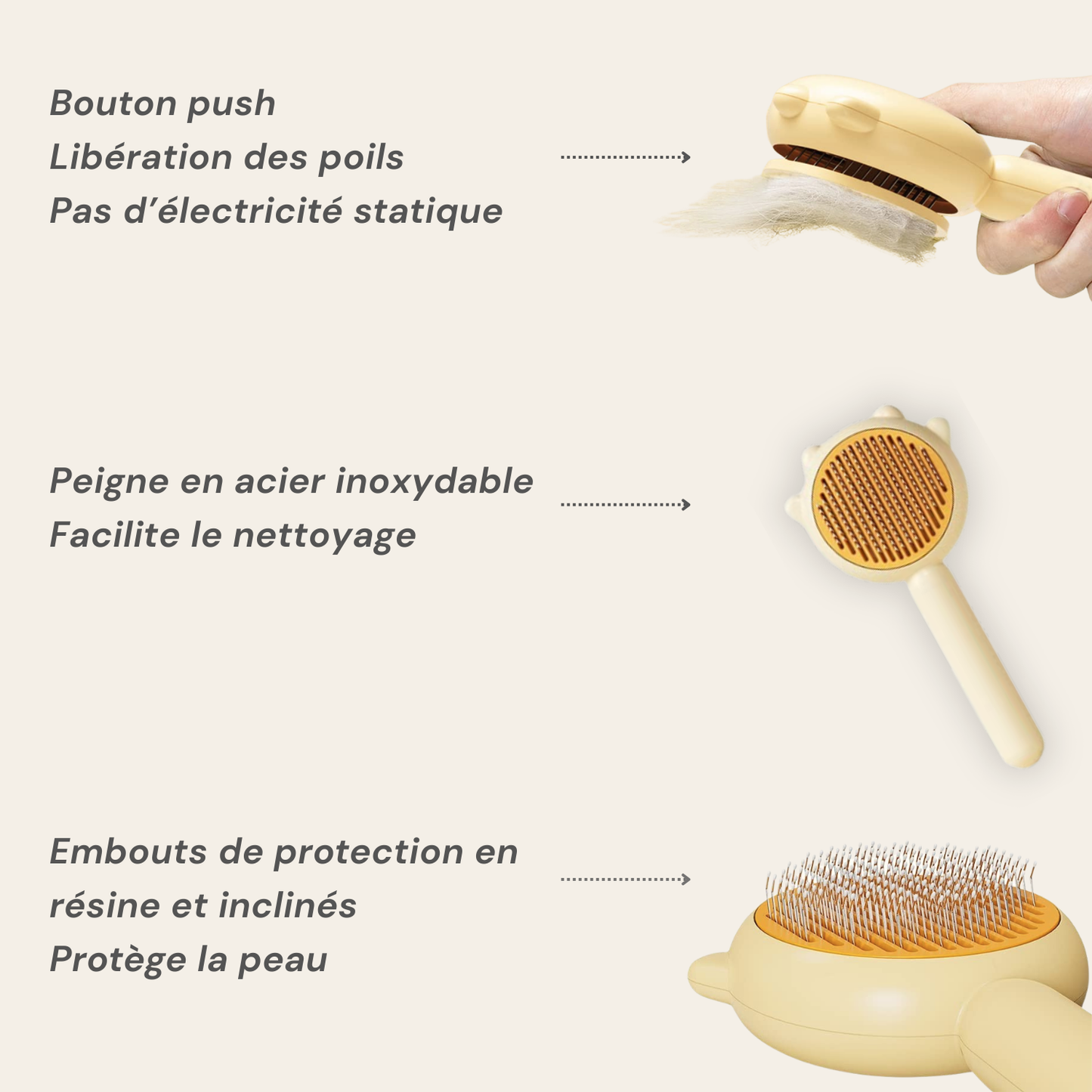 Pack Duo Donut M + Brosse