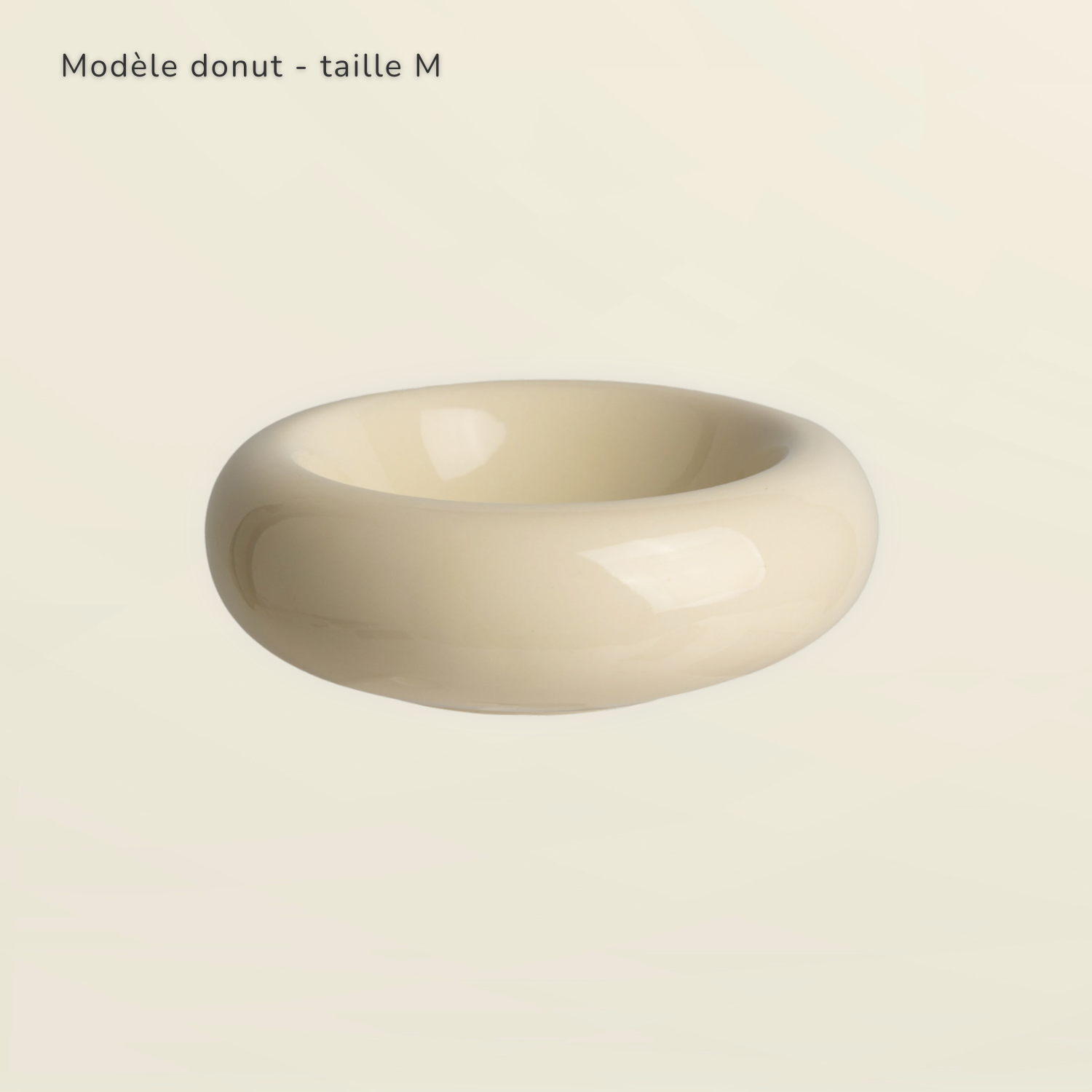 bols Donut pastel M L XL pour déco et gamelle