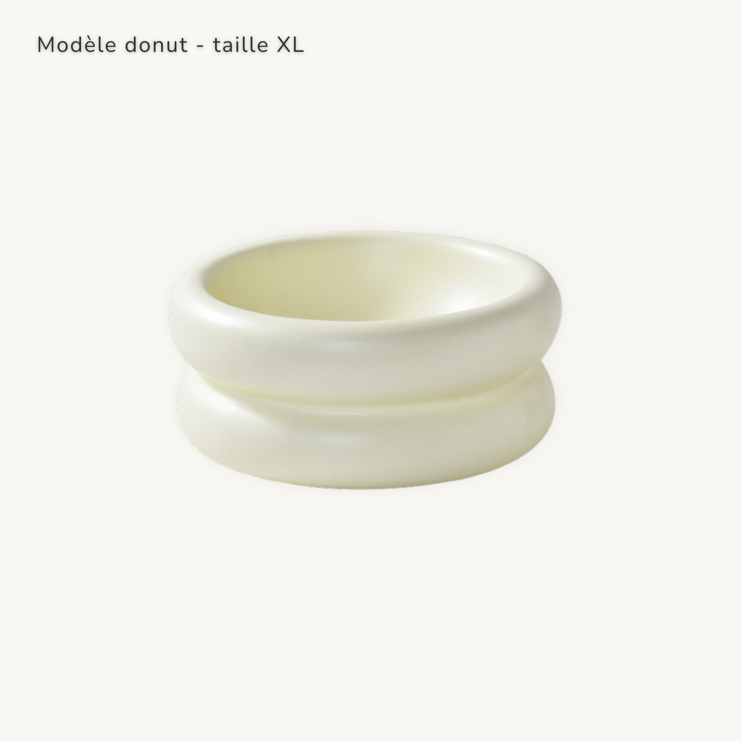 trio Donut pastel M L XL pour rangement léger