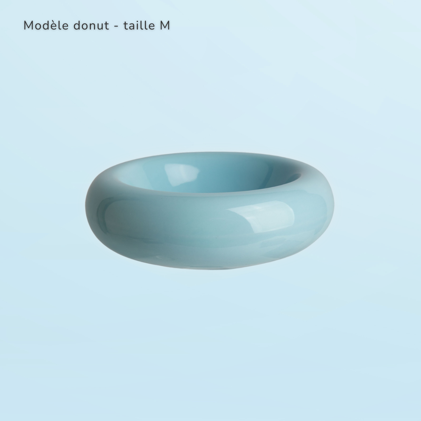 bols céramique pastel Donut en trois tailles