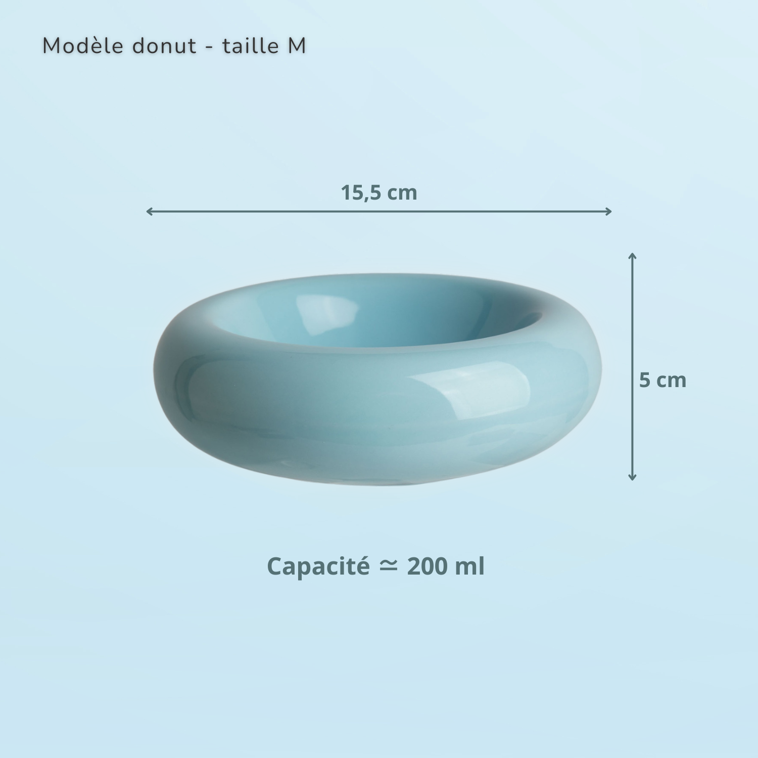bols Donut M L XL pastel pour animaux